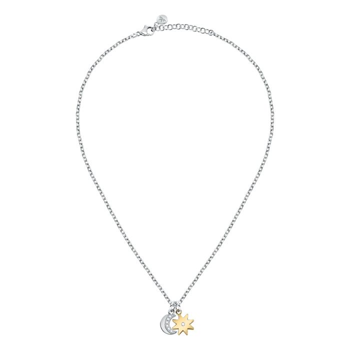 Pendentif - MORELLATO - SAUY03 - Acier - Or jaune - Cristal