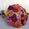 1pc Colorful Circles Folding Umbrella, Durable, Suitable for Outdoor Activities or Rain, Suitable for Commuting yy251027130
