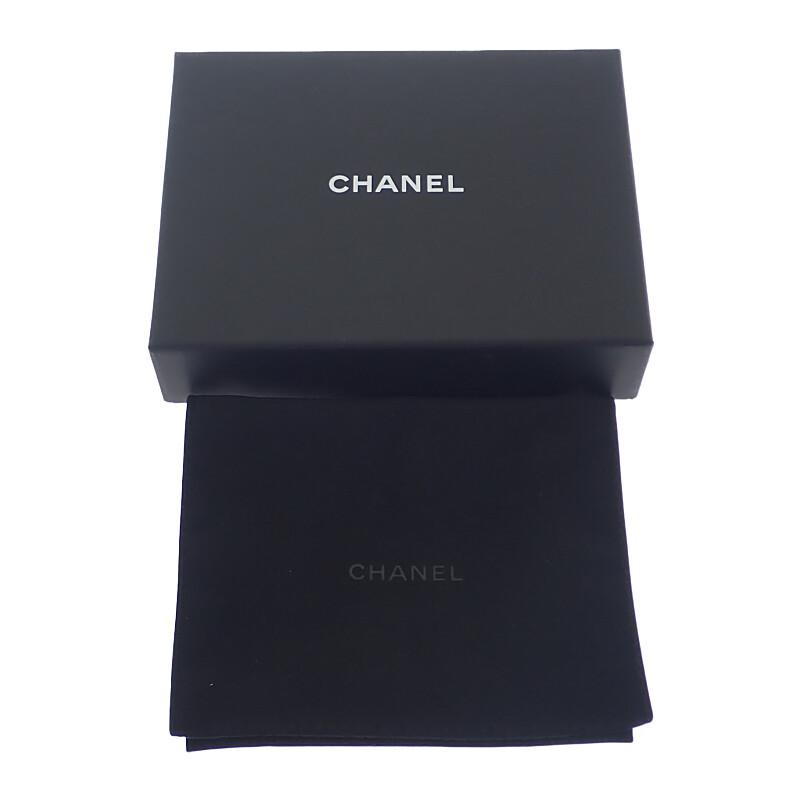Chanel AP0230-Y04059-NZG82 Кошелек три сложения хаки ягненок Женский