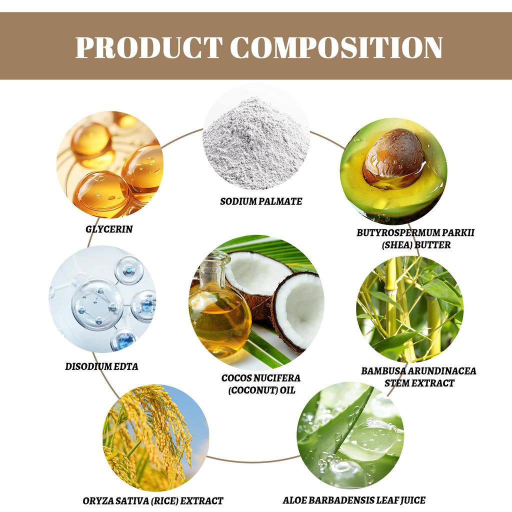 EELHOE Рисовое мыло-шампунь против выпадения волос 100 г контроль жирности /глубокое очищение/ объемные /гладкие/ укрепление корней волос/ питательное восстановление/ против перхоти