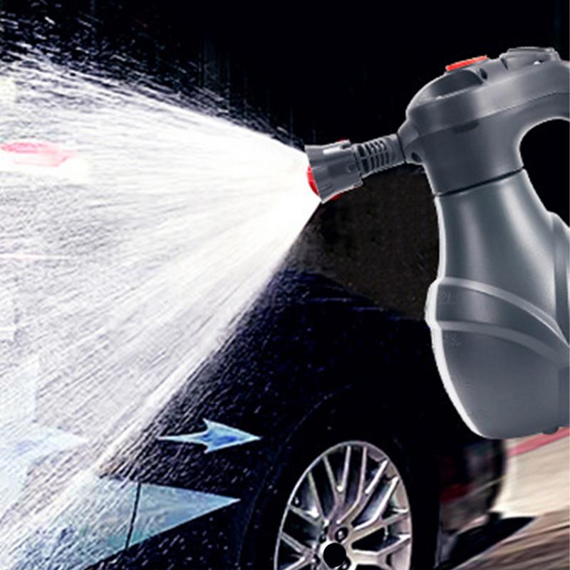 Аккумуляторный баллончик для пены для снега 2 л, электрическая мойка высокого давления, профессиональный садовый шланг, бутылки, распылитель, автомобильные аксессуары