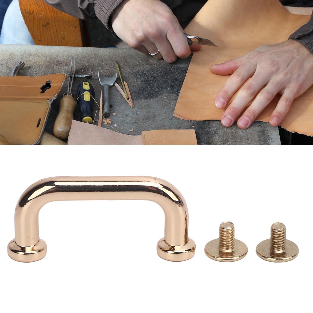 10 наборов пряжек-мостов квадратные плоские цилиндрические из цинкового сплава для кожевенного ремесла 21,8x10,5x4,3 с 5,5 мм