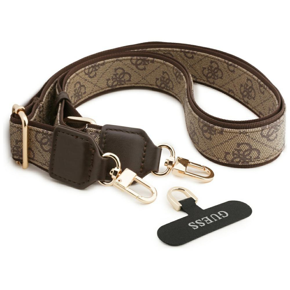 Guess Case 4G Strass Logo & Big Strap For Iphone 17 Magsafe Metal