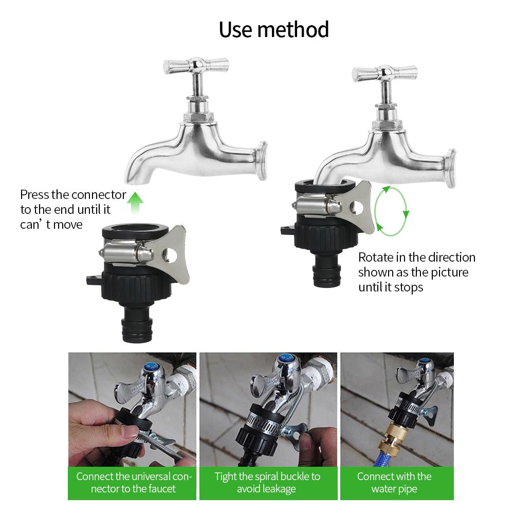 Универсальная насадка на кран для шланга