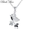 Butterfly Romantic Fine Jewelry Chain Necklaces & Pendants for Women