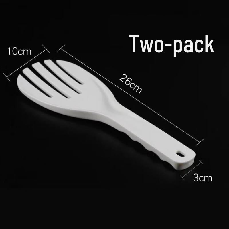 NHZHIW Large Non-stick Silicone Rice Spoon