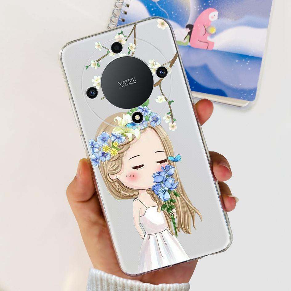 Чехол для Huawei Honor Magic 5 Lite Чехол Magic5 Lite Ударопрочный Прозрачный Силиконовый Мягкий Чехол для Телефона Для Honor Magic 5 Lite Задняя Крышка