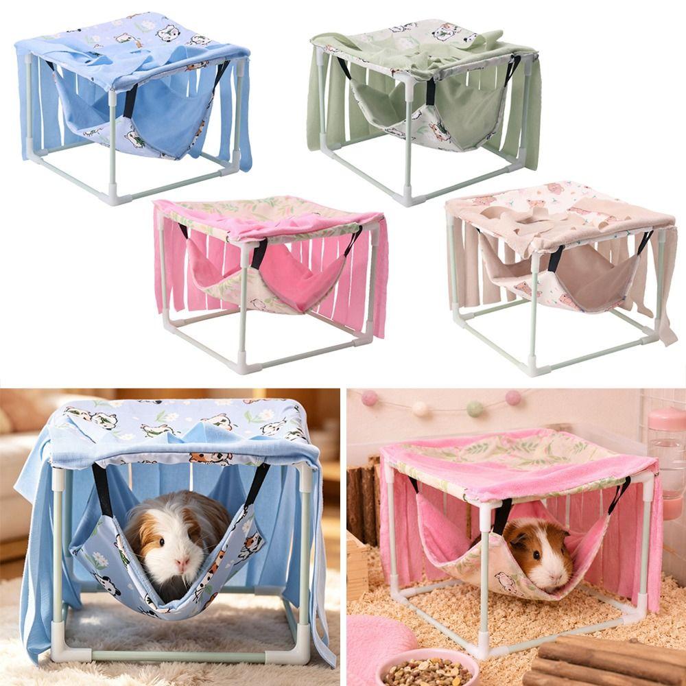 Breathable Guinea Pig Hiding Nest Soft Small Animals Sleeping Bed  for Small Animals