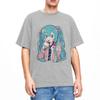 Футболка Boba Tea Miku унисекс для женщин, новинка, хлопковые футболки с круглым вырезом и коротким рукавом, новое поступление, одежда унисекс