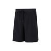 Solid Color Belted Breathable Casual Shorts Men Bottoms Black 1351189-002
