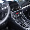 ABS Carbon Fiber AC Heater Air Condition Switch Cover For Subaru Forester 19-24