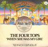 12inch Record FOUR TOPS - When She Was My Girl CANX1005 Casablanca 1981 UK Soul/Funk Used