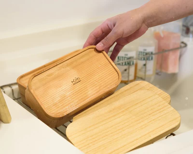 Mitsuboshi Bento Box 750 мл Wappa Bento, который можно мыть моющим средством и легко чистить. Сделано в Японии