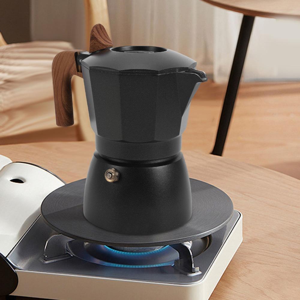 2 Cup Capacity Stovetop Espresso Maker Aluminum Alloy Italian Greca Coffee Maker For Home