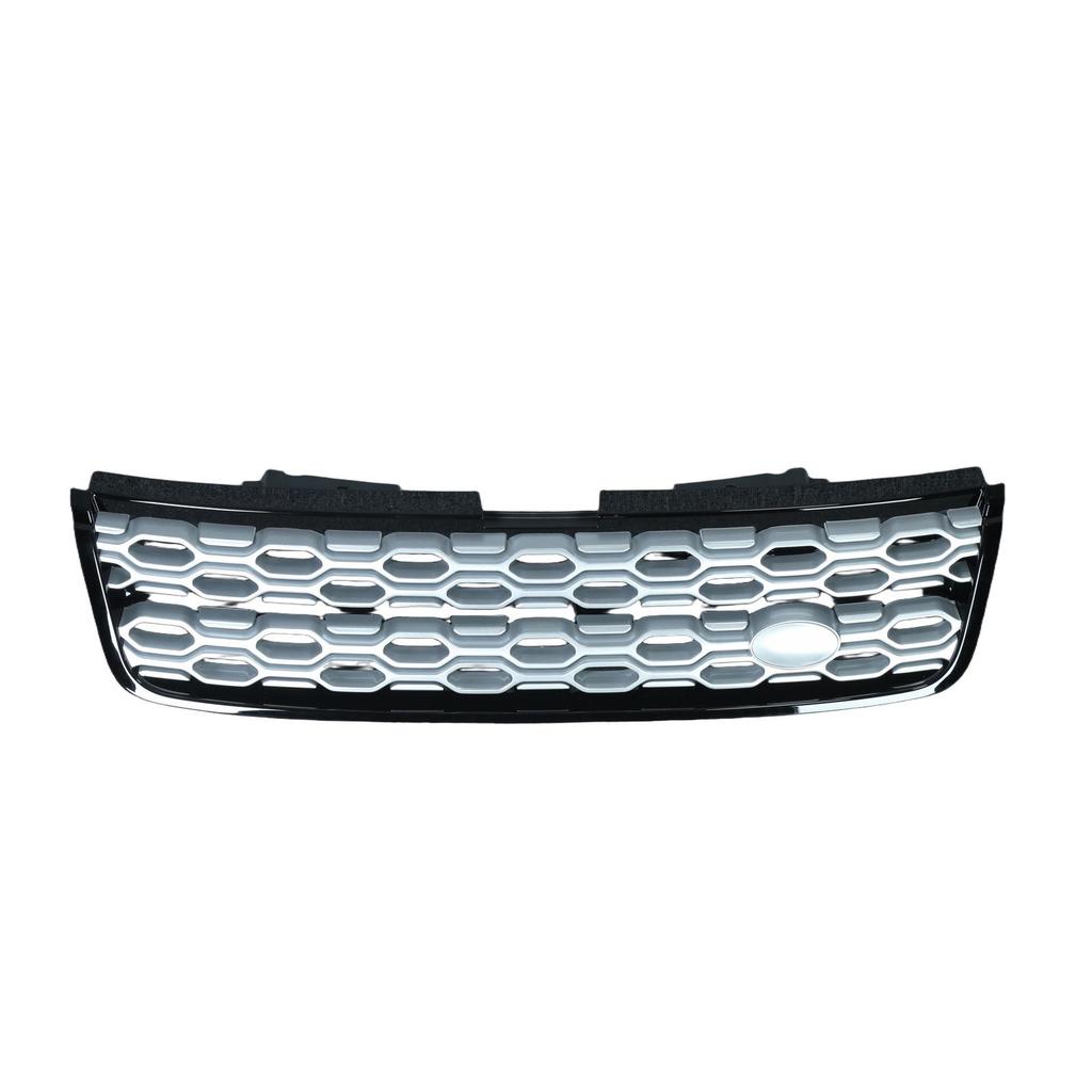 Передняя решетка серебристая с черной рамкой для Land Rover Discovery Sport (Л550)