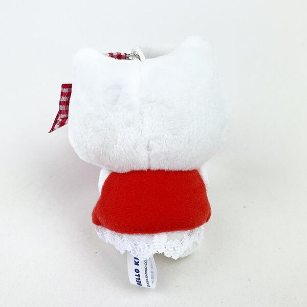Sanrio Hello Kitty Oshi-Iro Mascot Red Keychain Ball Chain