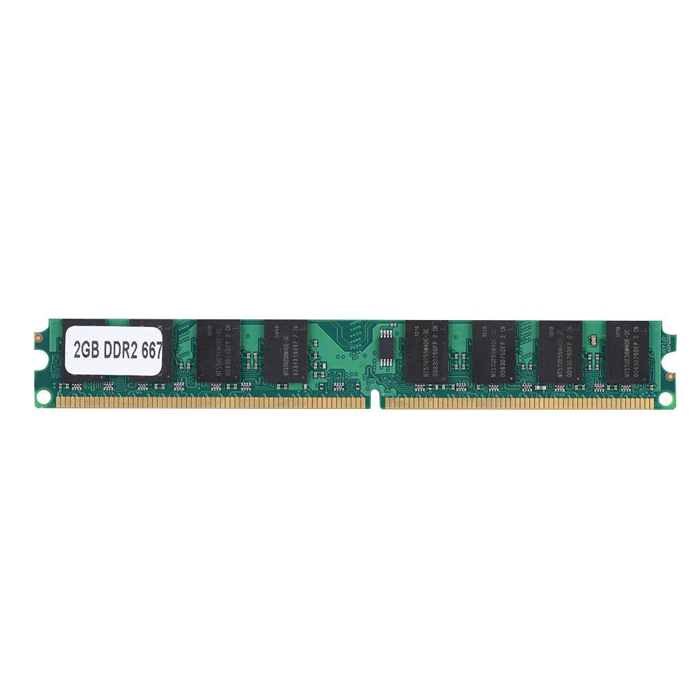 DDR2 2ГБ 667МГц PC2 5300 Настольная память ОЗУ 240-контактный модуль Плата, указанная для AMD