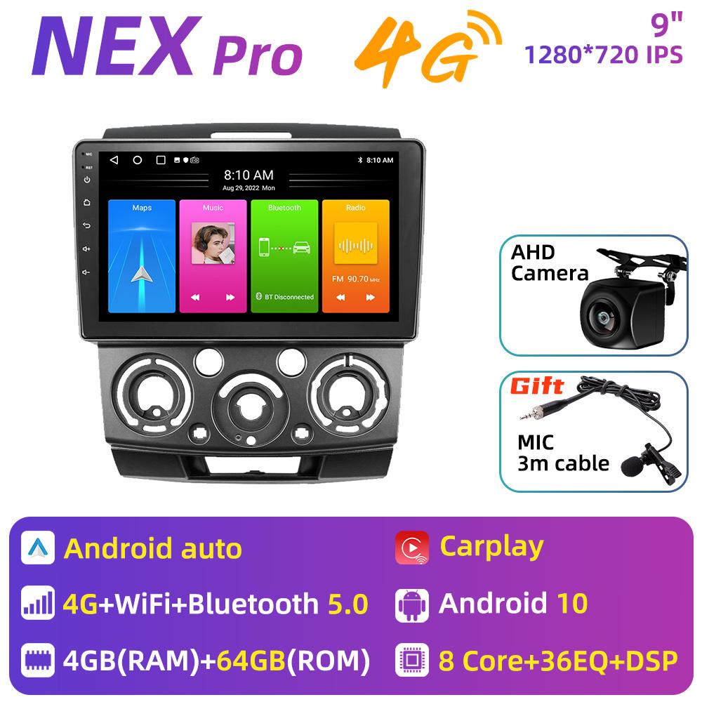 Автомобильная стереосистема для Ford Everest Ranger Mazda BT50 BT-50 2006-2011 2 Din Android Радио Экран Мультимедийный плеер Авторадио Штатная магнитола