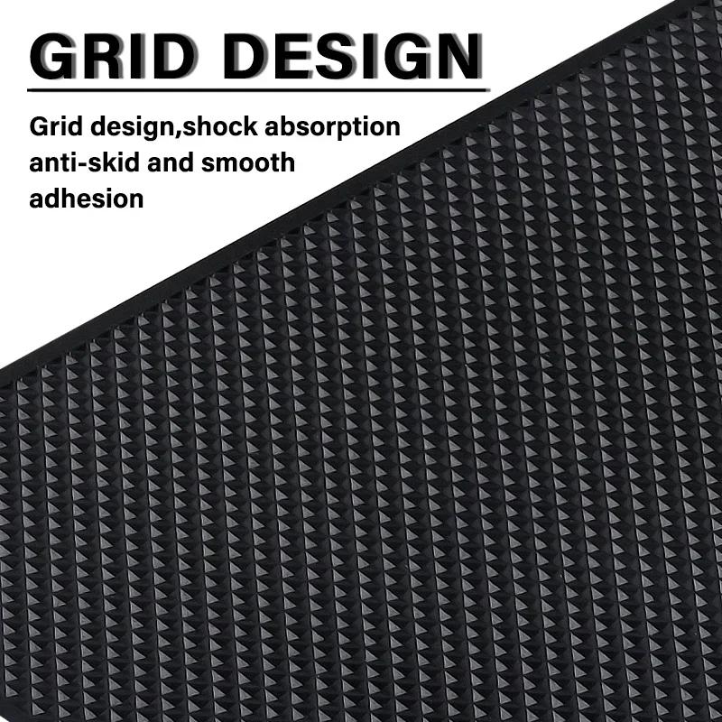 Car Badge Styling Non-Slip Mat Center Dashboard Anti-slip Pad Interior for TRD Toyota Corolla Gr Yaris Aygo GT86 Prius RAV4 Camry