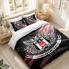 Bedding Set 1 Duvet Cover 2 Pillowcases Beşiktaş FC Print Bedroom Home Decoration