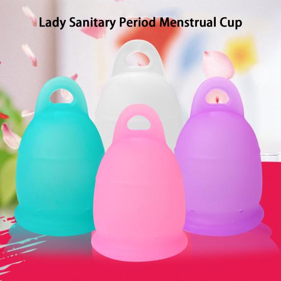 Менструальная чаша 4 отверстия складная герметичная женская силиконовая менструальная чаша для горячего источника