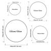 Round Rug Custom NameJohn Deere Pattern Non Slip Carpet Home Floor Decor