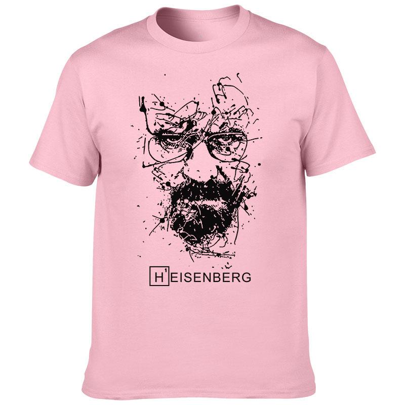 European and American Creative Breaking Bad Heisenberg T-shirt TV Series Printing Men's Street Fashion T-shirt Casual Top