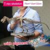 Большие DIY Игрушки-Скелеты Динозавров Украшение Симуляция Модели T-Rex Парк Скелетов Jurassi Ископаемый Дракон для Детей Мальчиков