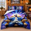 Tupac Pattern Bedding 3Pcs Set Bed Sheet And Pillowcases For Indoor Bedroom