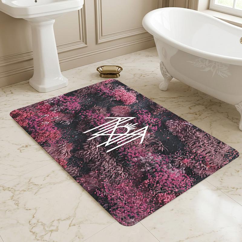 Floral Emblem Living Room Nonslip Area Rug Soft Carpet For Bedroom Game Playroom Sofa Office Home Decor Doormat Christmas Gift C926176
