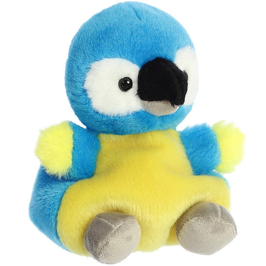 Мягкая игрушка Аврора - Попугай Palm Pals Сине-желтый, 12 см