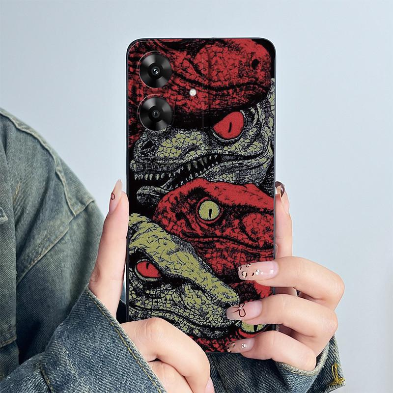 Чехол для телефона Realme Narzo N61 Note60, чехол Note 60 NarzoN61, мягкий силикон, окрашенный, модный, с рисунком, мультяшный, с цветами, задняя крышка