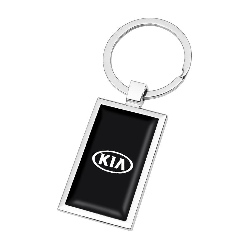 Брелок-подвеска на ключ автомобиля Металлическое кольцо Клапан Для KIA K5 K9 Sorento Ceed Sportage Carnival Stinger Niro Cadenza Soul Cerato EV6 sdvc80