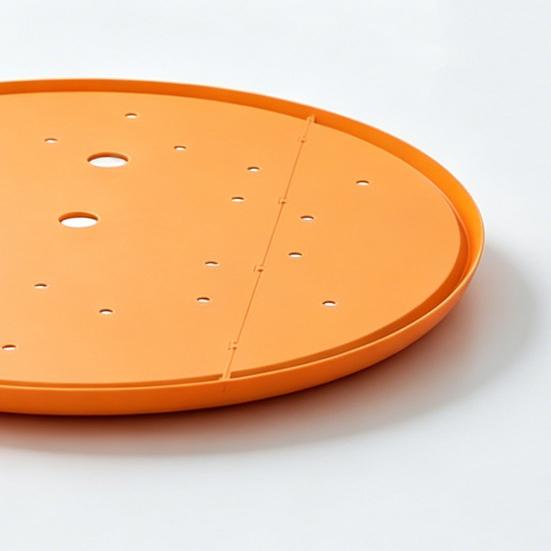 Round Planter Insert Plant Pot Insert with Drainage Holes Planter Insert Disc Enhances Drainage And Aeration Use Less Potting Soil for Healthier