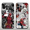 Marvel Comic Deadpool Чехол для телефона Чехол для телефона для Apple iPhone 16 15 Pro 7 8 Air XR XS MAX 11 17 Pro Max 12 14 13