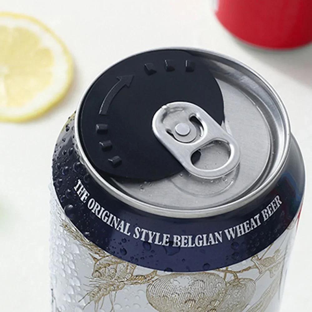 5 штук Кухонные крышки для банок с напитками для содовой, пива, легко защелкиваются, сохраняют напитки свежими, барные аксессуары, кухонная барная посуда, товары для дома