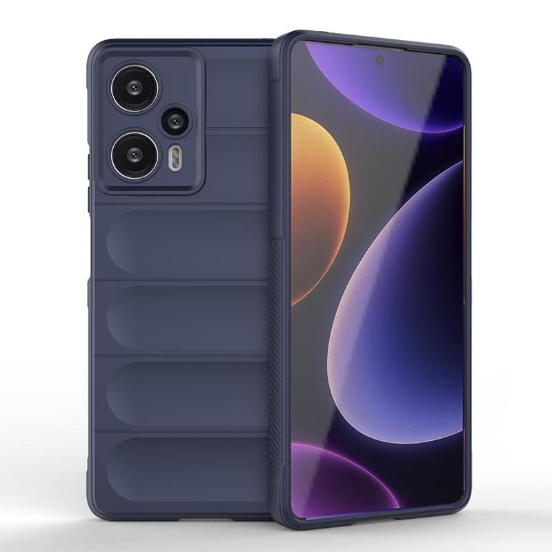 Для Poco F5 Чехол Чехол Poco F5 Capas Новый Бронированный Противоударный Резиновый Бампер для Телефона Мягкий ТПУ Для Чехлов Xiaomi Poco F 5 F5 Чехол