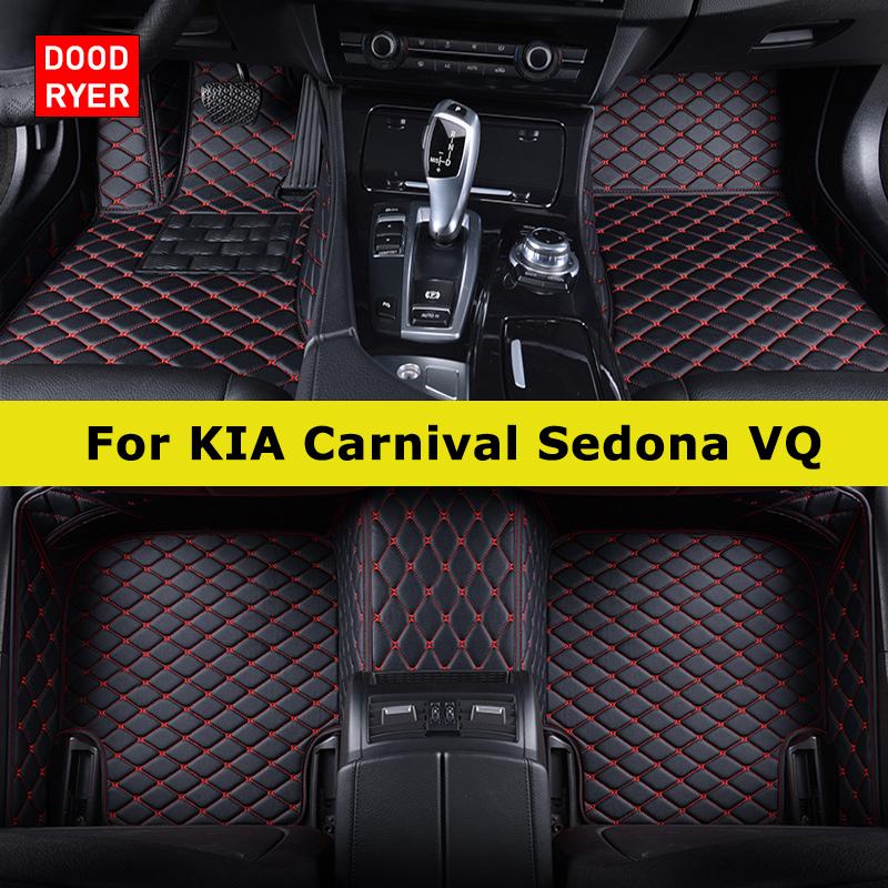 DOODRYER Пользовательские автомобильные коврики для KIA Carnival Sedona VQ Автоковры Аксессуары для ног Coche