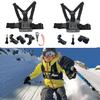 Phone Mount Holder Chest Strap Action Camera Bracket Adjustable Easy To Install 360-Degree Rotation Phone Clip Chest Strap Kit