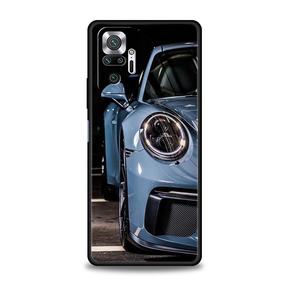 Чехол для телефона для Xiaomi Redmi Note 14 13 12 5G 9S 9 10 11 Pro Plus 4G 9T 14C 13C 12C 10C 9C 9A Мягкая крышка Супер Автомобиль Спорт