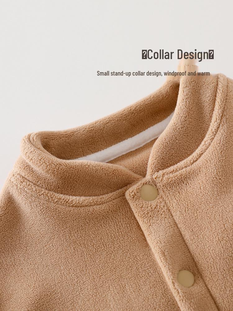 Детский стеганый бархатный жилет - Безрукавная куртка для маленьких мальчиков и девочек (Осень зима)