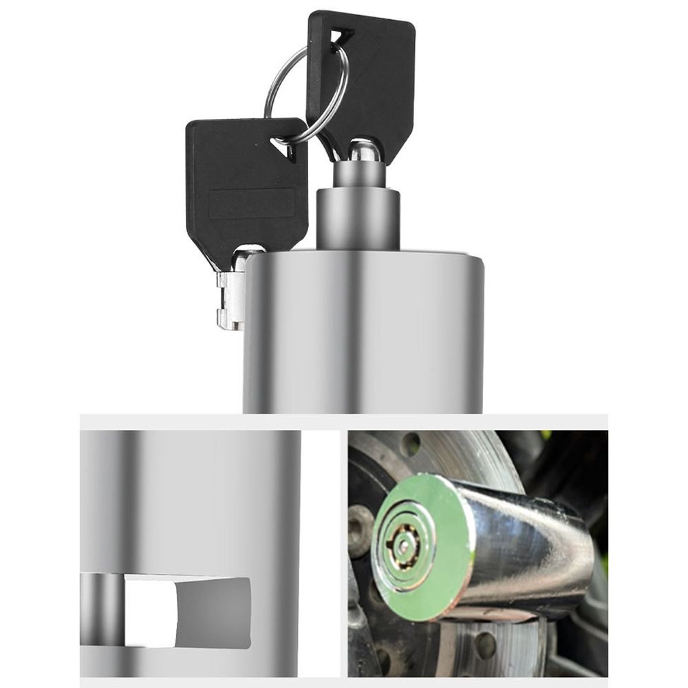 Security Anti-theft Wheel Lock Waterproof Portable Disk Locks Motorcycle Disc Brake Lock Outdoors