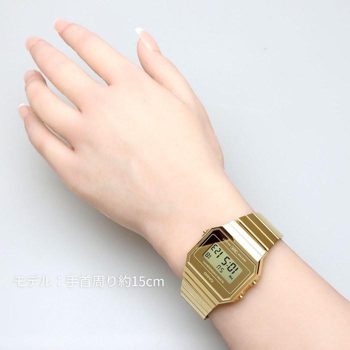 Casio Цифровые часы Винтажная серия A700WEVG-9A Золотой