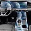 Для JETOUR X90 Plus - Прозрачная защитная пленка из ТПУ для центральной консоли салона автомобиля, наклейка против царапин