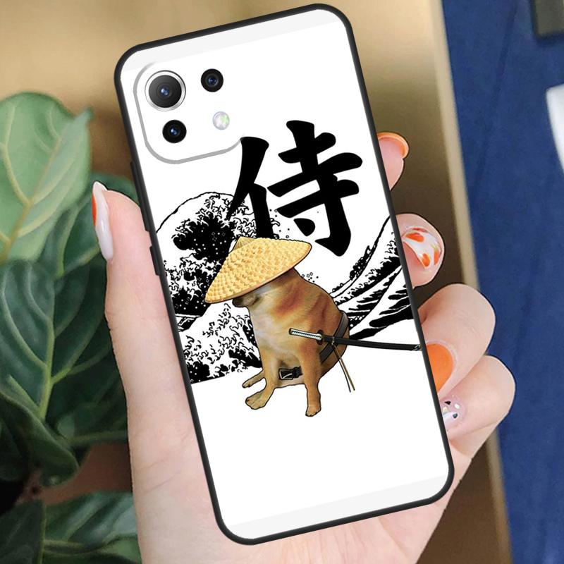 Чехол Cheems Doge для Xiaomi 15T 14T 13T Pro 14 15 Ultra 17 Pro Max POCO X7 F8 Pro X5 X6 F5 F6 F7 Чехол