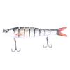 13.7cm 27g Multi Jointed 3D Eye Simulation Fish Fishing Bait Lure with Hook