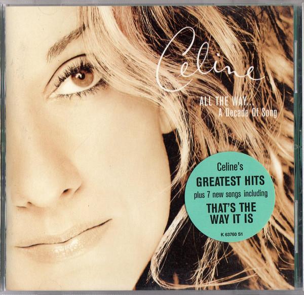 CD СЕЛИН ДИОН All the Way a Decade of Song BK63760 Epic 1999 Канада Рок Б/у