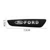 AKQI Car Side Door Body Fender Stickers Emblem Badge Decal Accessories For Ford Fiesta Mondeo Fusion Explorer Escape Shelby Edge Kuga