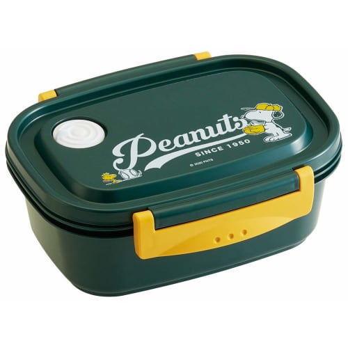 Skater Easy & Light Bento Box, Medium, Microwave-Safe, 550ml, Snoopy Sealable Storage Container, Peanuts XPM4-A