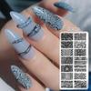 1Pc Stainless Steel Nail Art Template Nail Stamping Plate Manicure Tool Leaf Flower Butterfly Heart